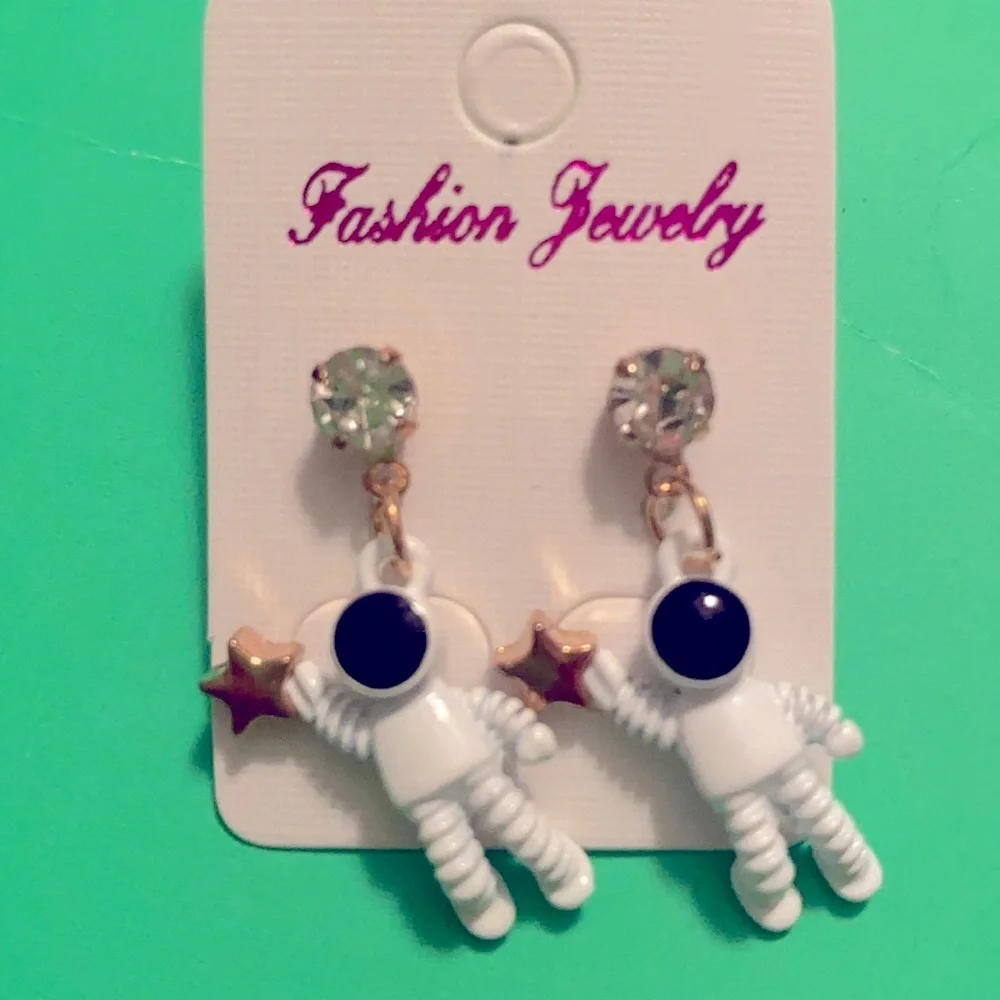 Astronaut Earrings